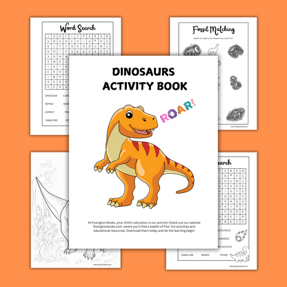 Digital Kids Dinosaur Activity Book