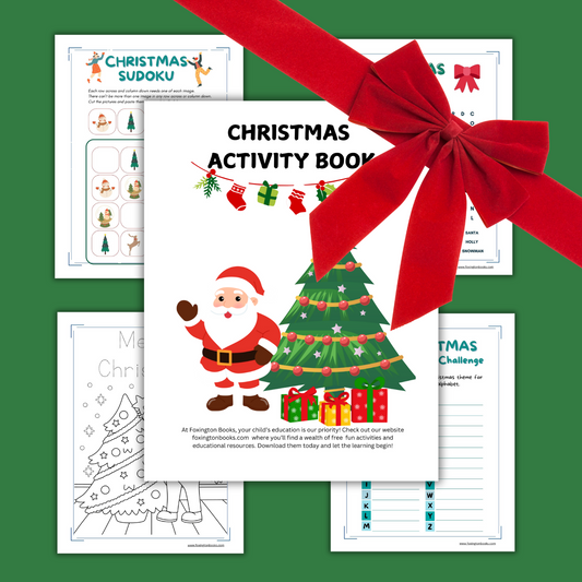 Digital Christmas Activity Book