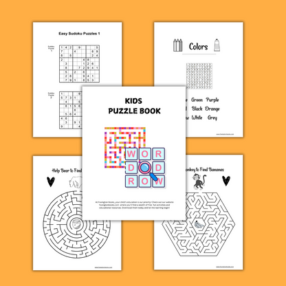 Free Digital Kids Puzzle Book