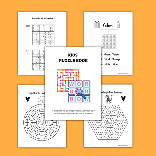 Free Digital Kids Puzzle Book