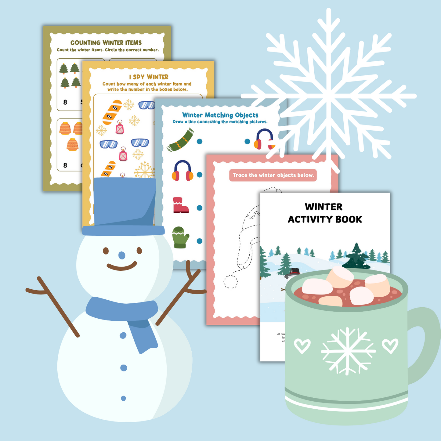 Digital Kids Winter Activity Book