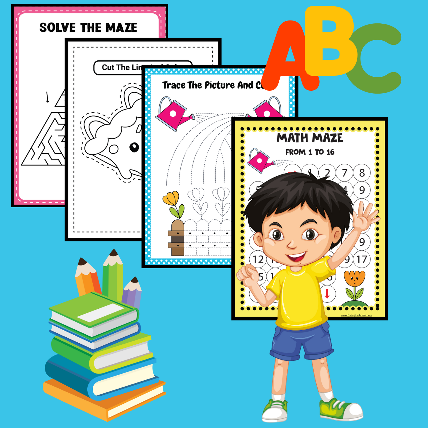 Digital Pre-K Activity Book: Learning & Fun for Kids!