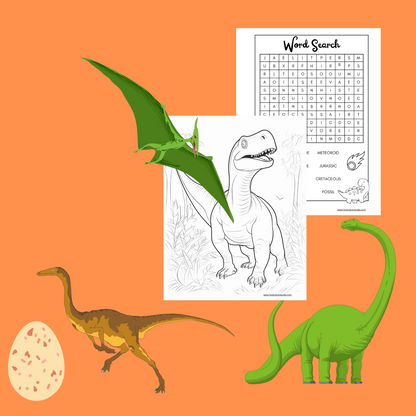 Digital Kids Dinosaur Activity Book